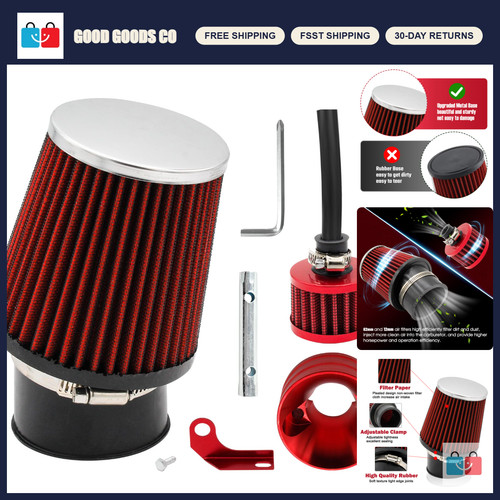 Mini bike air filter adapter - air,